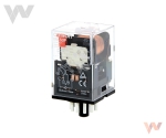 Przekaźnik MKS2PN-V AC100 DPST 10A gn. 8-pin. wsk. LED warystor