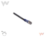 Kabel XS3F-LM8PVC4S2M kabel PVC 4-żyły, gn. 8mm 4-styki proste