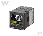 Regulator temperatury 48x48mm E5CD-QX2ABM-001, 100-240VAC za. Push-In