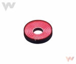 Oświetlenie pierścieniowe bezpoś. FLV-DR7000R śr. 70mm kąt 0º czerwone 
