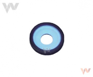 Oświet. pierścieniowe bez cienia FLV-FR114B.1 śr.114mm kąt 92º niebieskie