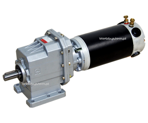 Motoreduktor walcowy CHCD-20-19,8-600W prądu stałego 24VDC 151 RPM