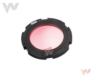 Oświetlenie kopułowe FLV-DD150R.1 śr. 175mm czerwone