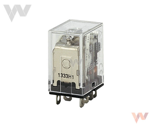 Przekaźnik LY2I4N 100/110AC DPDT 10A montaż do gn., p.test, wskaźnik LED