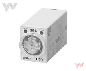 Przekaźnik czasowy H3Y-2 100-120AC 0,5S; DPDT; mechaniczny