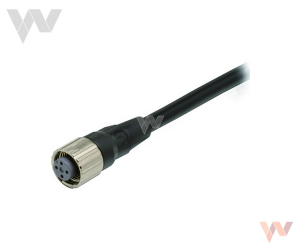 Kabel XS5F-D421-E80-XR 3m 4-styki proste M12 Smartclick 