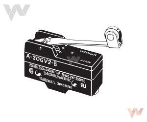 Wyłącznik krańcowy A-20GV2-B 20A/250VAC 0.5mm dźwig. zawia. z rolką