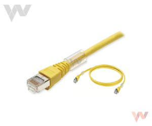 Kabel Ethernet XS6W-6LSZH8SS200CM-Y, Cat 6a, S/FTP, 4 pary, LSZH, 2 m