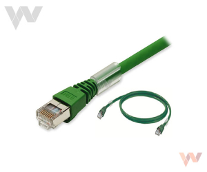 Kabel Ethernet XS6W-6LSZH8SS500CM-G, Cat 6a, S/FTP, 4 pary, LSZH, 5 m