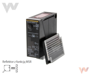 Czujnik fotoelektryczny E3JM-R4S4T-G reflektor 4m timer wyj.półprze.(-)