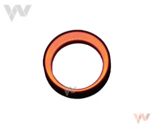 Oświet. pierścieniowe bez cienia FLV-FP130R.1 śr. 130mm kąt 120º czerwone