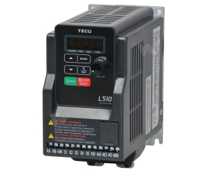 Falownik TECO L510 0,4kW 1x230V 2,6A filtr PNP L510-2P5-H1F-PA