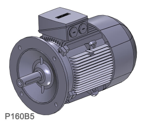 Silnik 15 kW P160 1400 obr/min kołnierzowy 400/690V (Δ/Y)