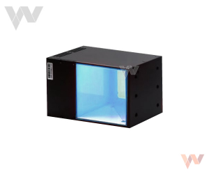 Oświetlenie FLV-CL100B światło współosiowe 98 x 141mm niebieskie
