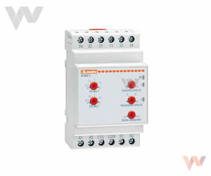 Przekaźnik kontroli prądu biernego, 2 stopnie, 380-415V AC, DCRM2