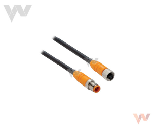 Kabel Y92E-M12FSM12MSPURSH82M-L, 2m 8-styk, Gn.- Wty.