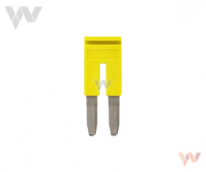 Zworka XW5S-P2.5-2YL, 2.5 mm², 2 bieguny, kolor żółty