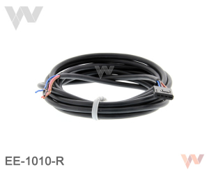 Złącze z kablem EE-1010-R 2M, kabel do zastosowań przemysłowych