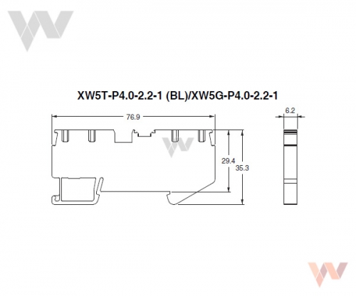 XW5_-P4.0-2.2-1 - Wymiary