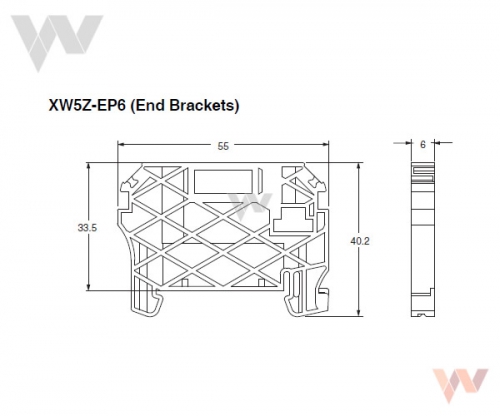 XW5Z-EP6 - Wymiary