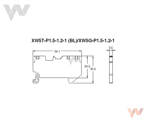 XW5_-P1.5-1.2-1 - Wymiary